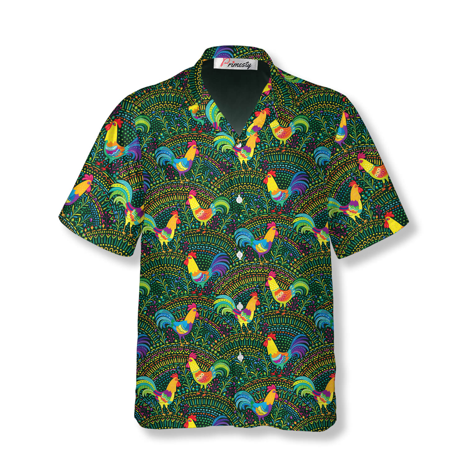 Rooster Chicken for Men, Women, Aloha Shirt Summer Style 5 Hawaiian Shirt -  Banantees