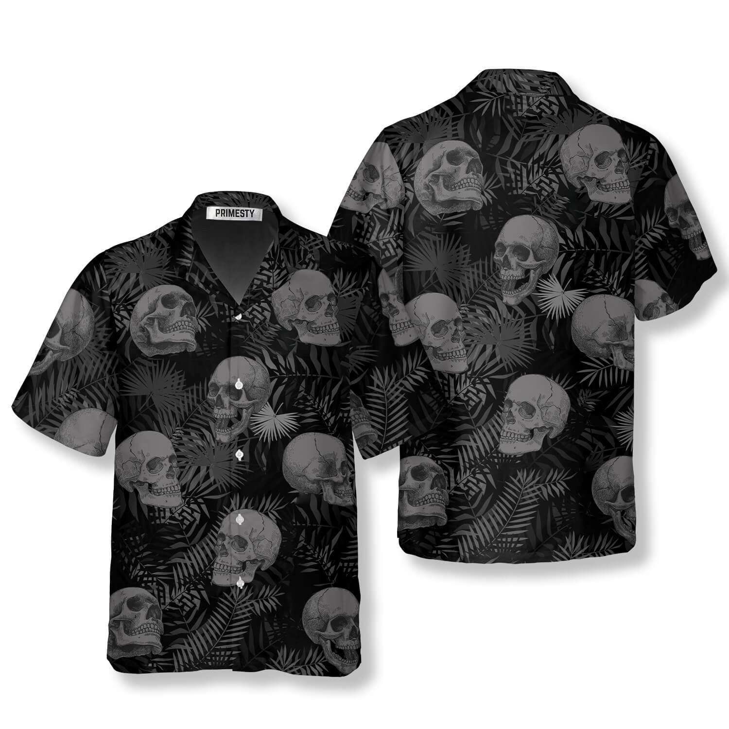 Skulls Hawaiian Shirt