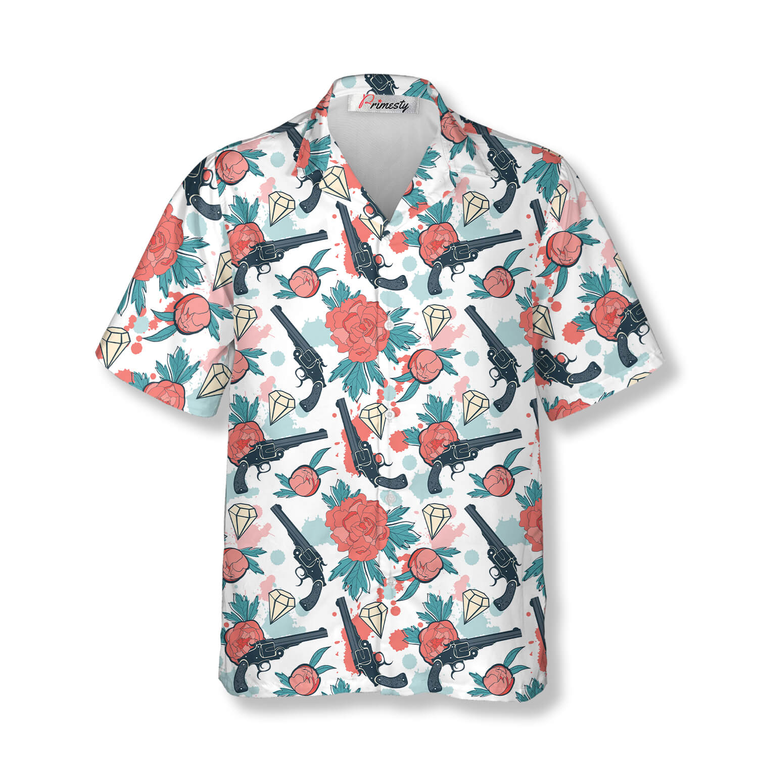 PRIMESTY Koi Fish Shirt for Men, Koi Fish Hawaiian Shirt, Koi Fish