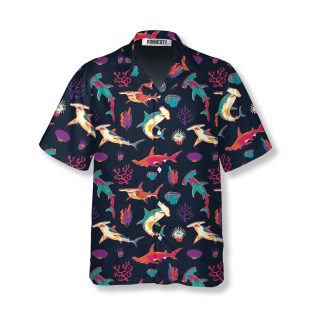 Shark Hawaiian Shirts - Primesty