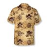 Skeleton Pirates Print Hawaiian Shirt - Teeruto