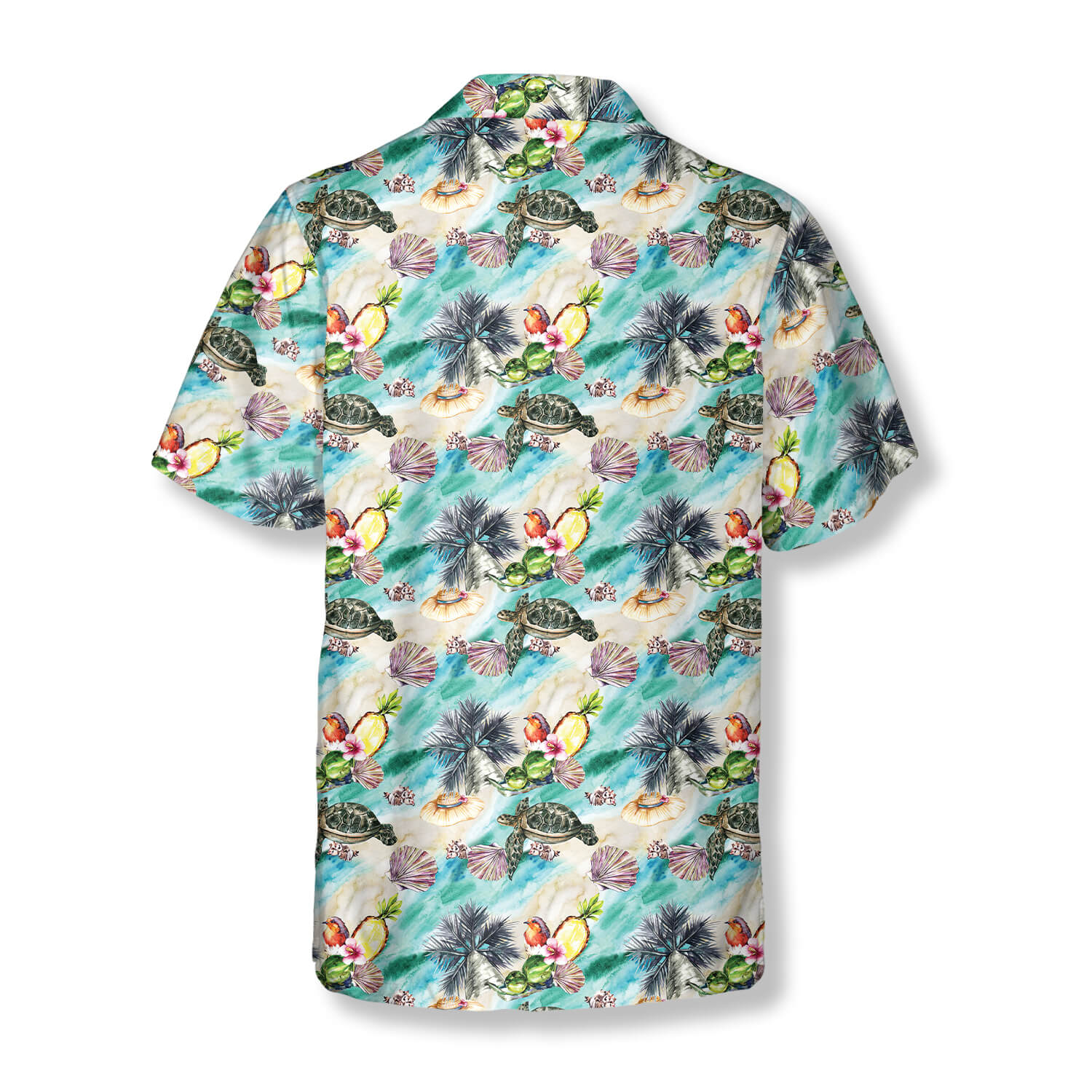 Tropical Turtle Seamless Pattern Turtle Shirts for Men Turtle Hawaiian ...