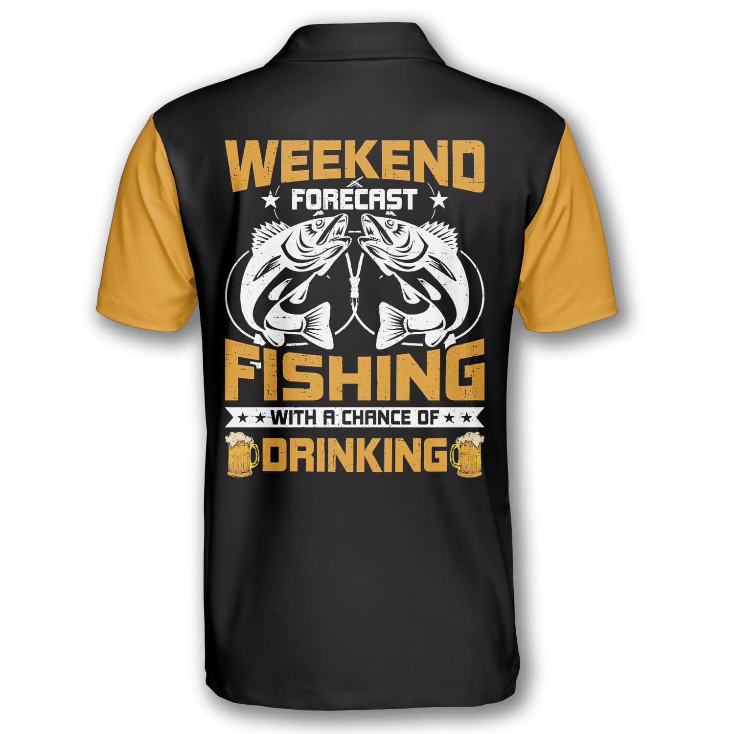 Weekend Forecast Fishing With A Chance Of Drinking Custom Fishing Shirts  for Men - Primesty
