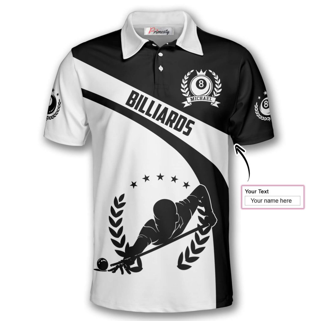 Custom Billiards Shirts For Men - Primesty