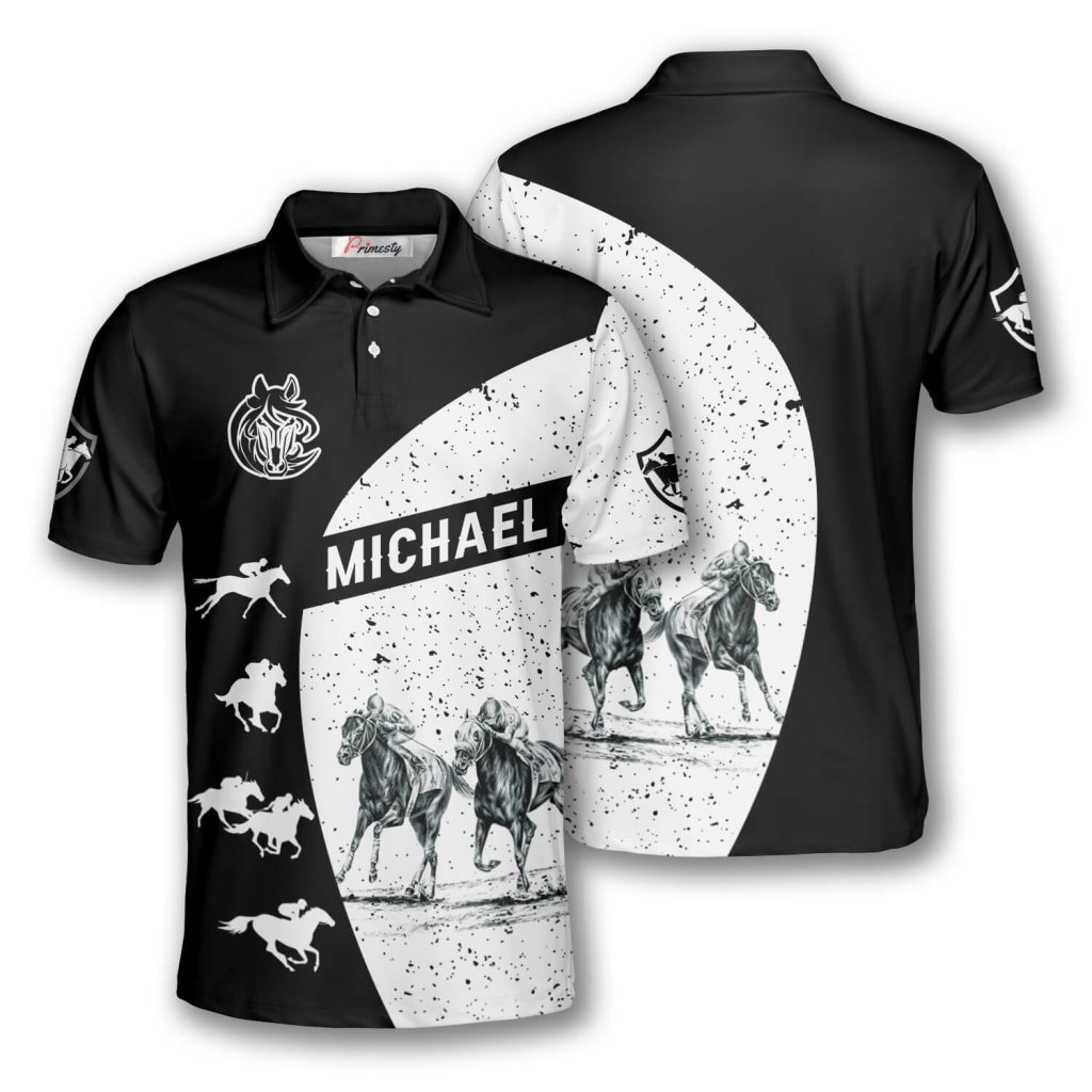 Equestrian Shirts for Men Custom Horse Racing Shirts PRIMESTY