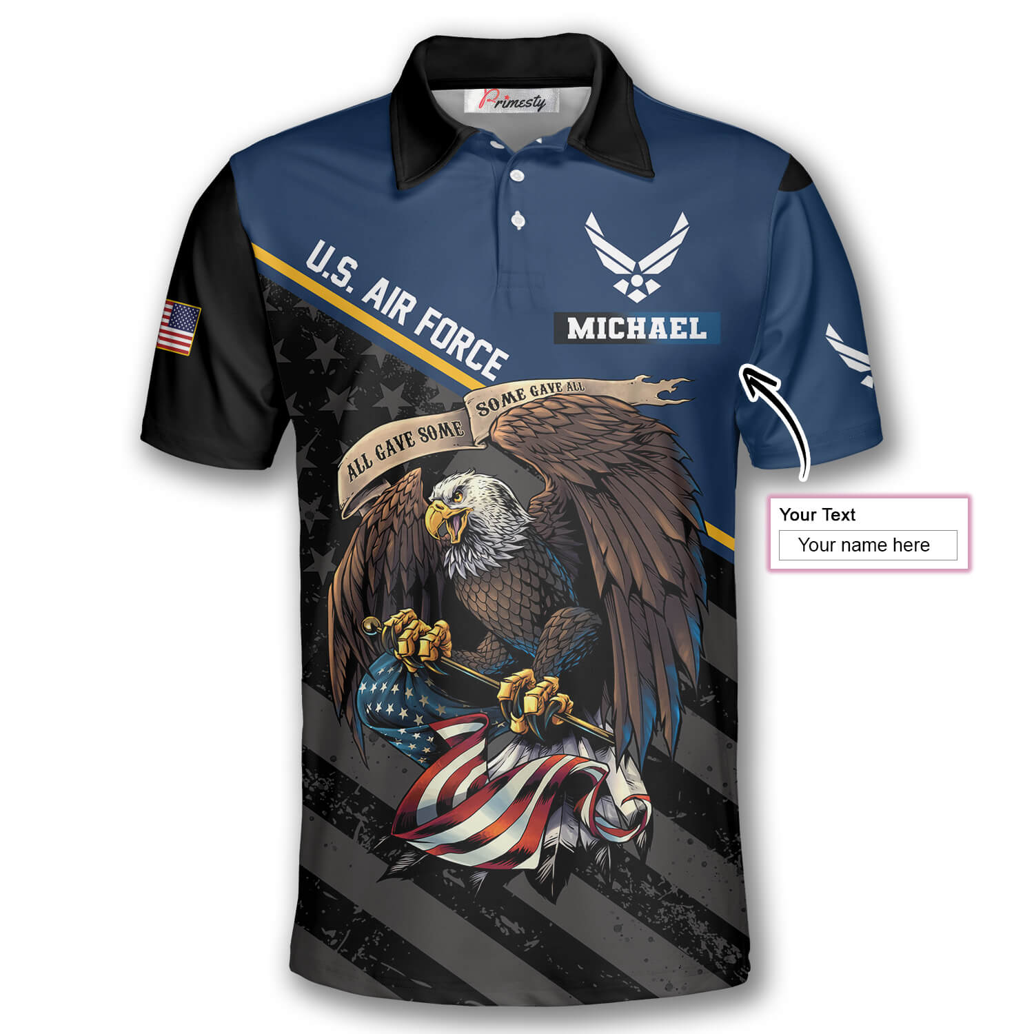All Gave Some Some Gave All Custom US Air Force Veteran Shirts for Men ...