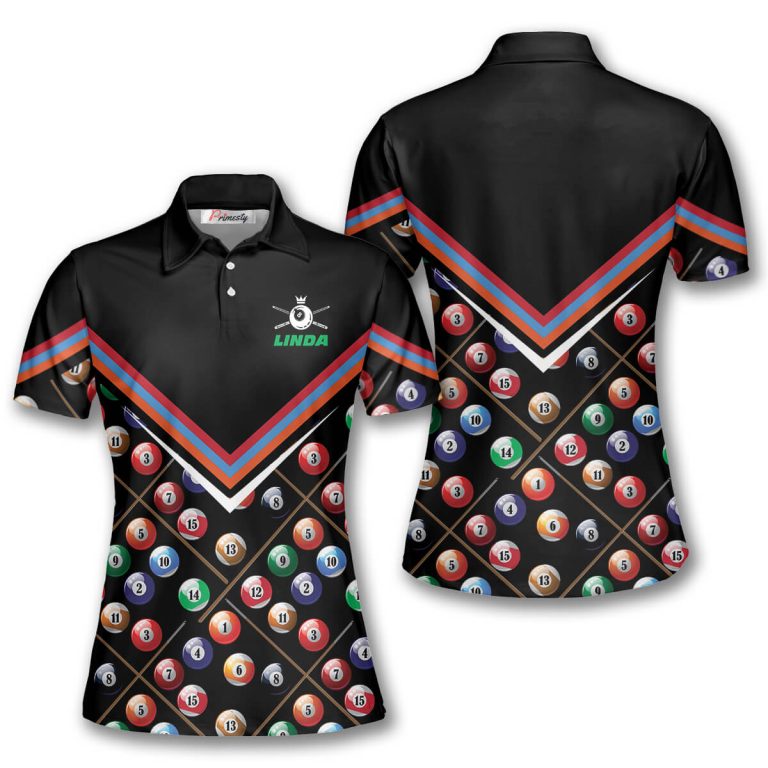 Billiard Shirts for Women - Custom Billiards Jerseys for Women - Primesty