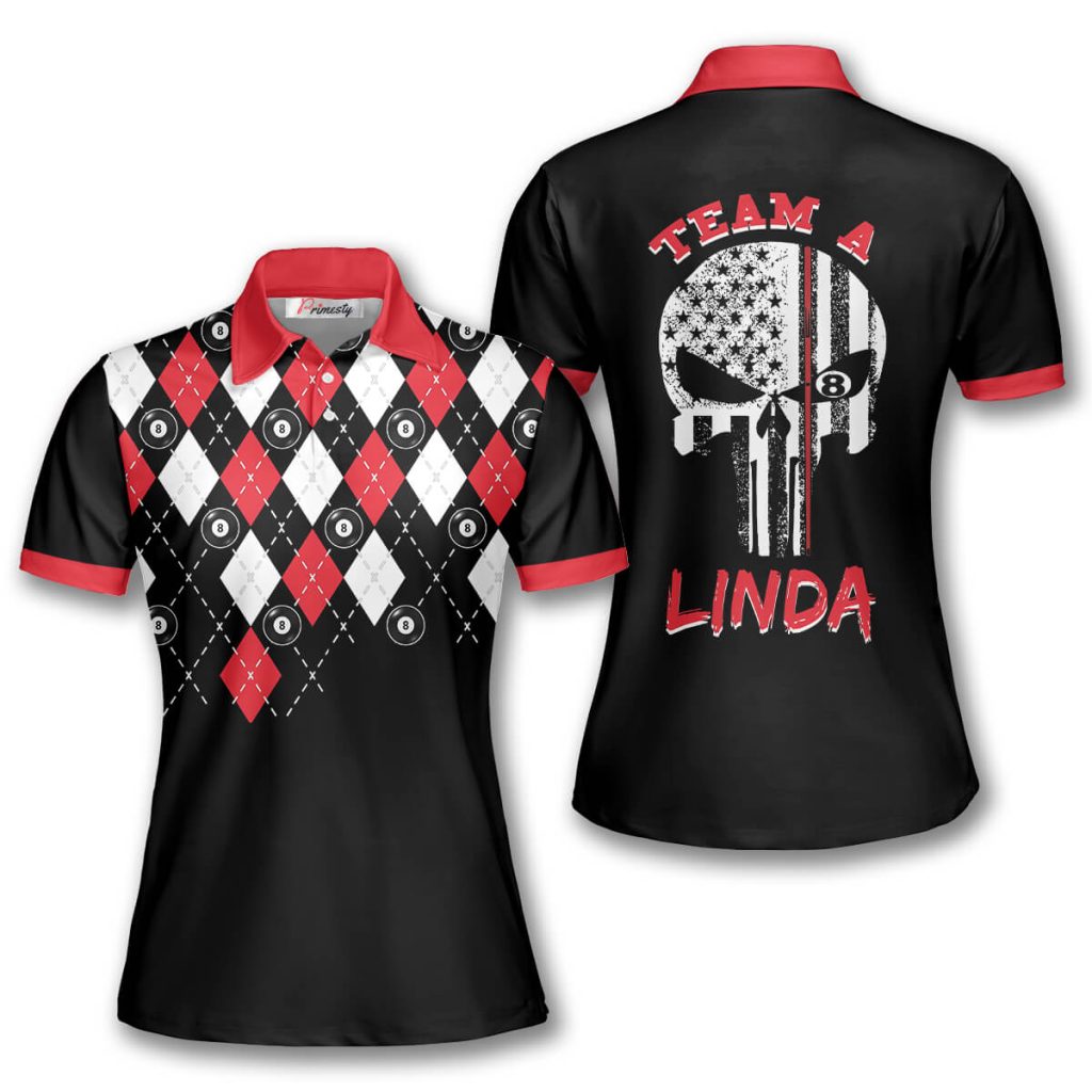 Billiard Shirts for Women - Custom Billiards Jerseys for Women - Primesty