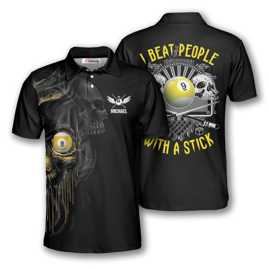 Custom Billiards Shirts For Men Primesty