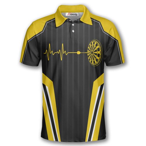 Dart Board Lover Custom Polo Shirts for Men - Primesty