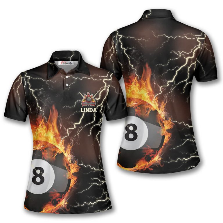 Billiard Shirts for Women - Custom Billiards Jerseys for Women - Primesty