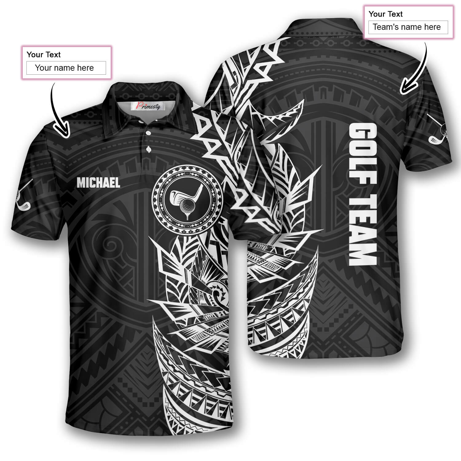 Men's Hawaiian Golf Shirts. Golf's Favorite Hawaiian Polos. Only