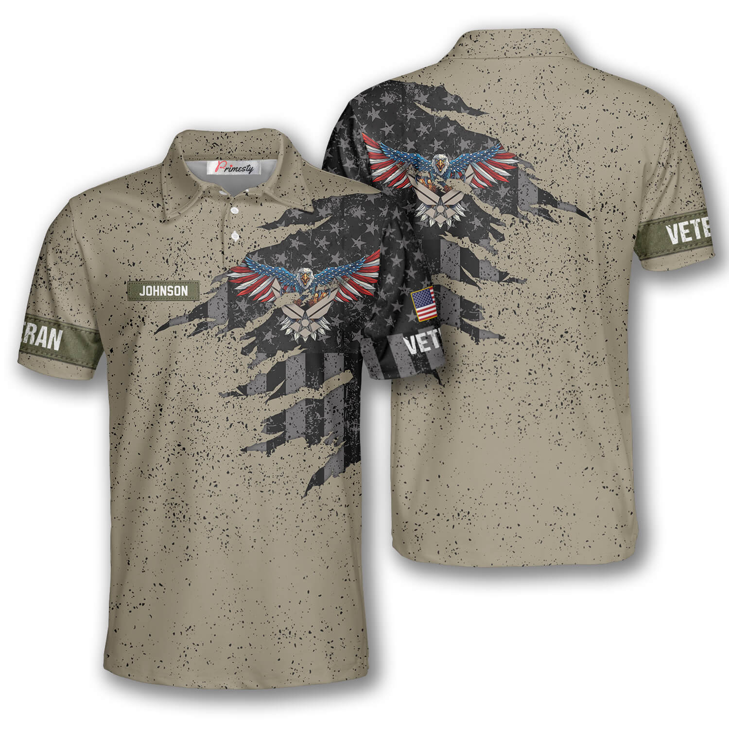 Retro Style Custom US Air Force Veteran Shirts for Men - Primesty