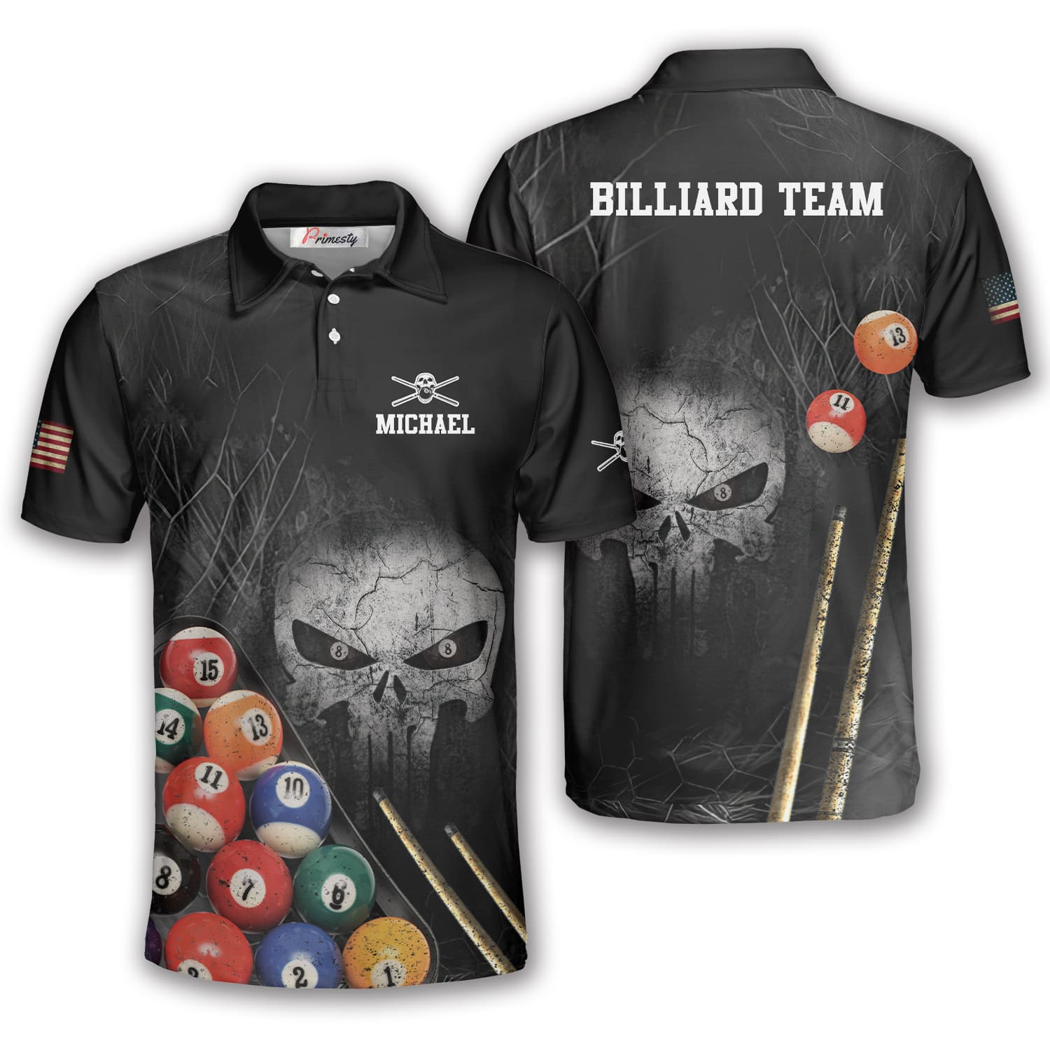 Best Shot Custom Billiard Shirts For Men - Primesty