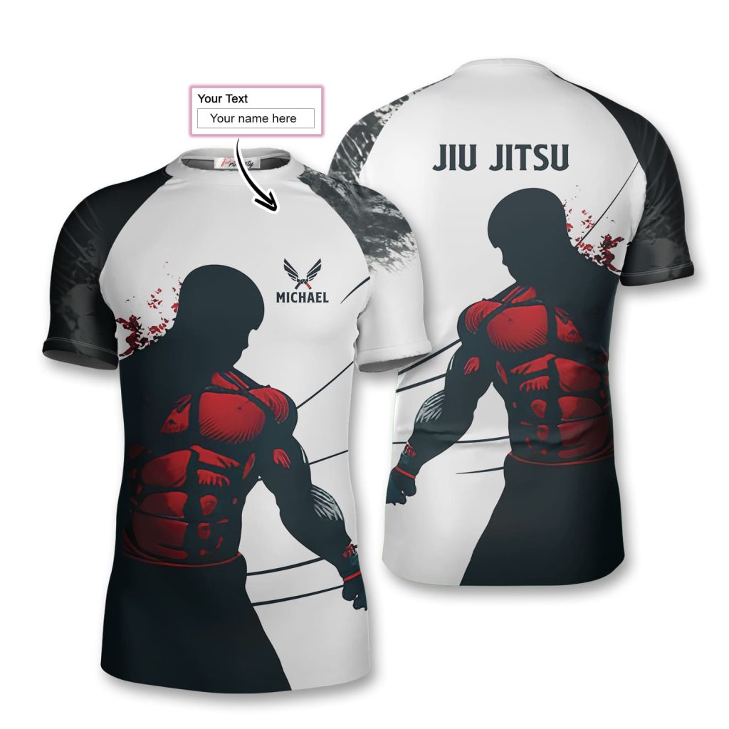 Choke Hazard Custom Brazilian Jiu Jitsu Rash Guard - Primesty
