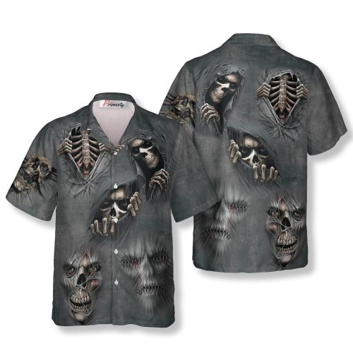 Skull Hawaiian Shirt