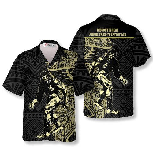 Bigfoot Hawaiian Shirts