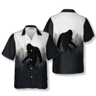 Bigfoot Hawaiian Shirts For Men