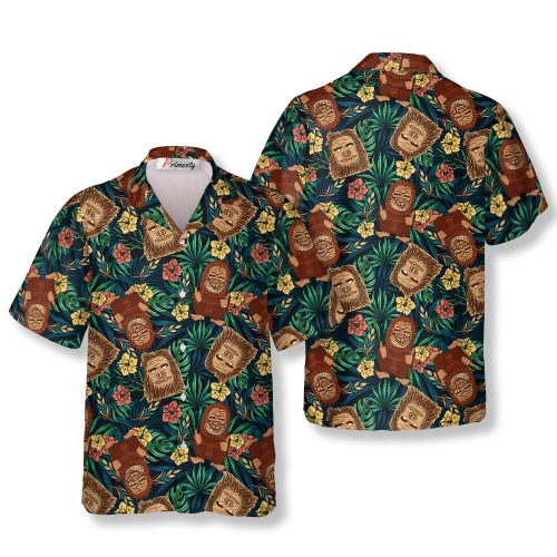 Bigfoot Hawaiian Shirts