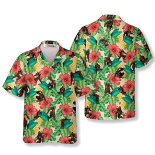 Bigfoot Hawaiian Shirts For Men