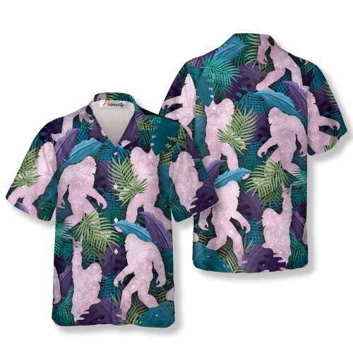 Bigfoot Hawaiian Shirts