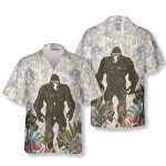 Bigfoot Hawaiian Shirts For Men