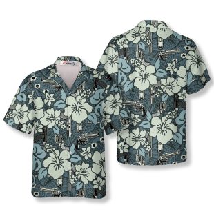 Gun Hawaiian Shirts For Men