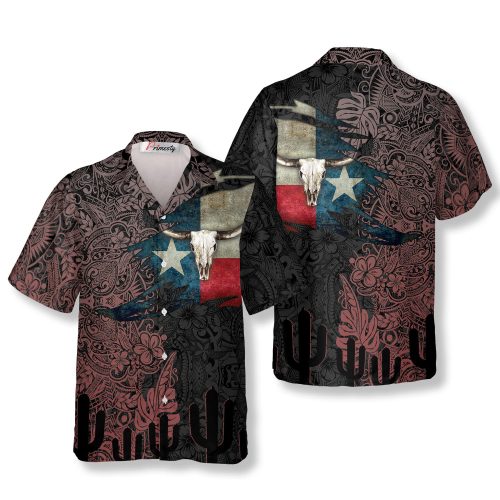 Texas Hawaiian Shirts For Men