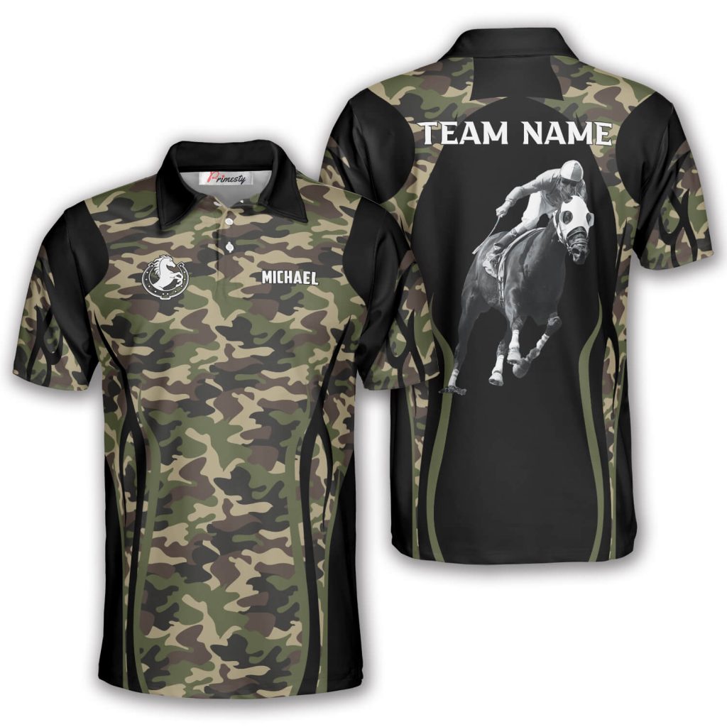 Equestrian Shirts for Men Custom Horse Racing Shirts PRIMESTY