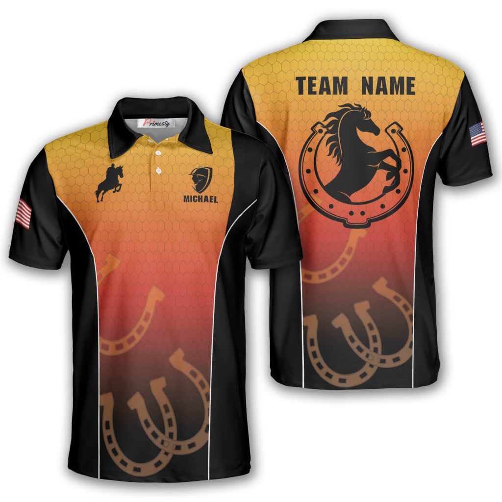Equestrian Shirts for Men Custom Horse Racing Shirts PRIMESTY