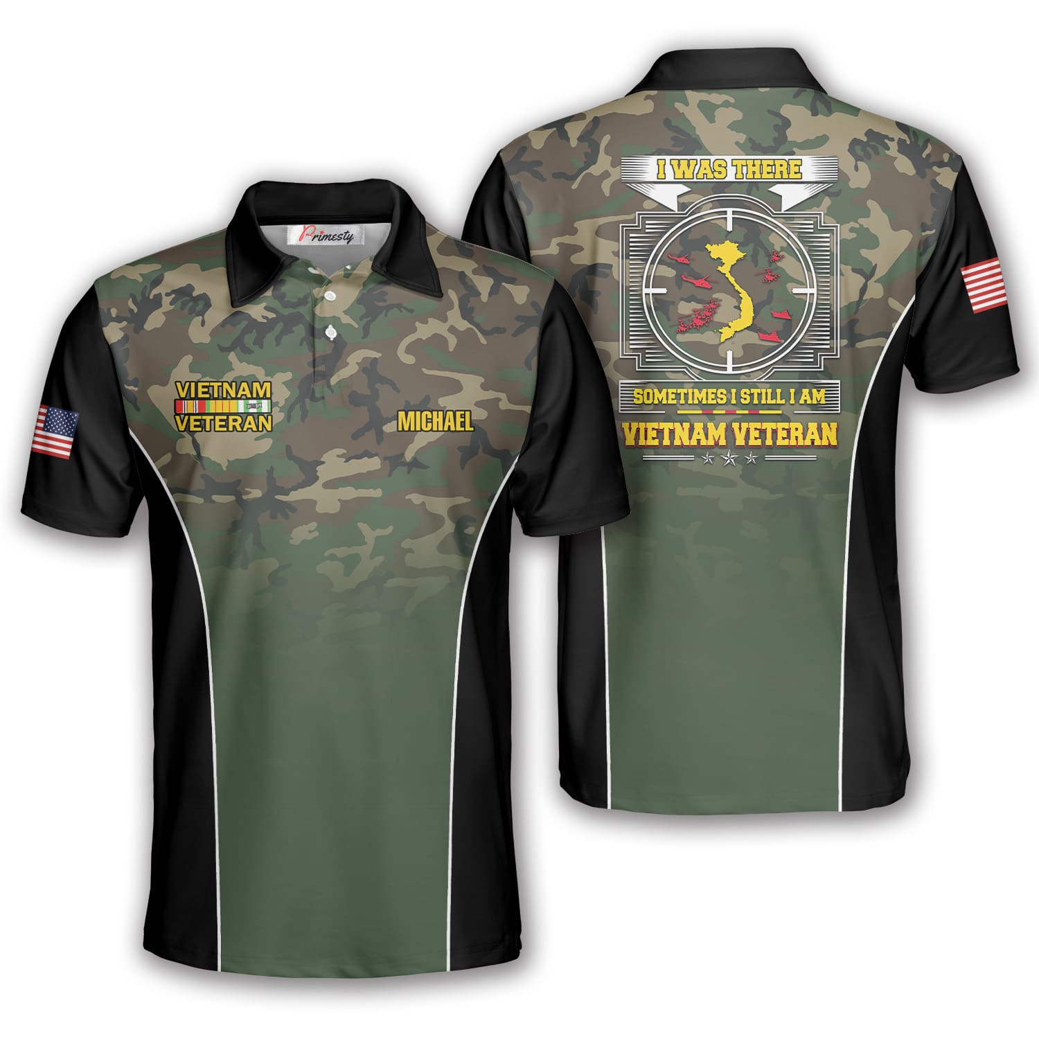 Guaranty Of Peace Custom Vietnam Veteran Shirts For Men - Primesty