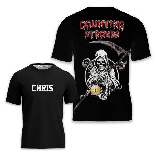 Grim Reaper Counting Stroke T-shirt (Chris)