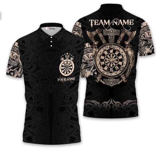 Hammer Axes Viking Custom Darts Shirts for Men (Radek)