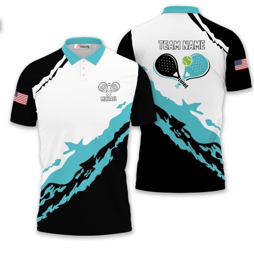 Padel Tennis Enthusiast Sport Style Custom Padel Tennis Shirt