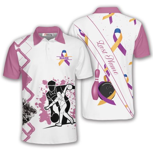 Custom Pink Bowling shirt (Dwayne)