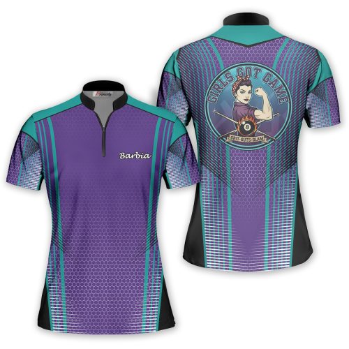Custom Billiards Grit Guts Glam Shirt (Stephanie)