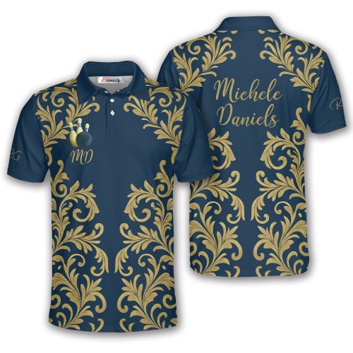 Custom Leaf Bowling Shirt (Dwayne)