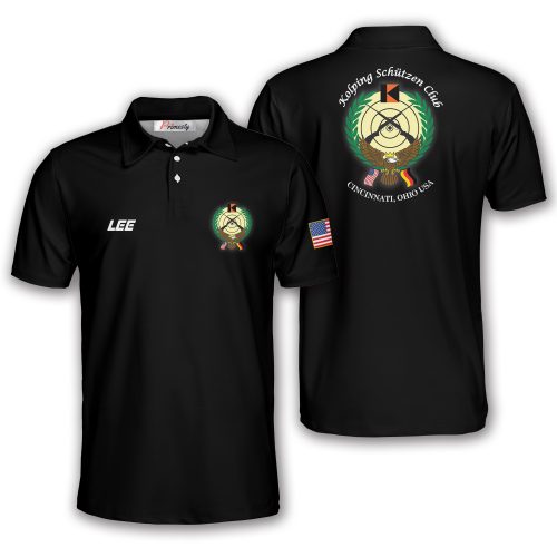 Black Custom Darts Shirt (Joe - Kolping Schutzen Club)