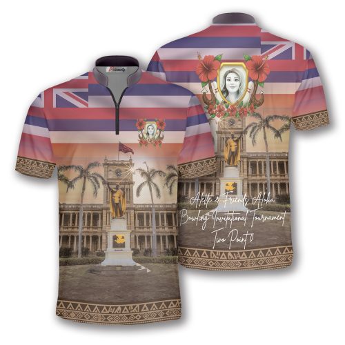 Custom Avatar Logo Bowling Shirt (Francine)