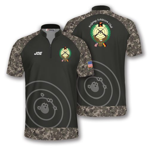 Dark Camo Target Custom Darts Shirt (Joe)