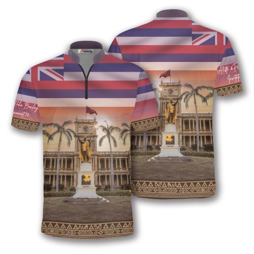 Custom Avatar Logo Bowling Shirt (Francine)