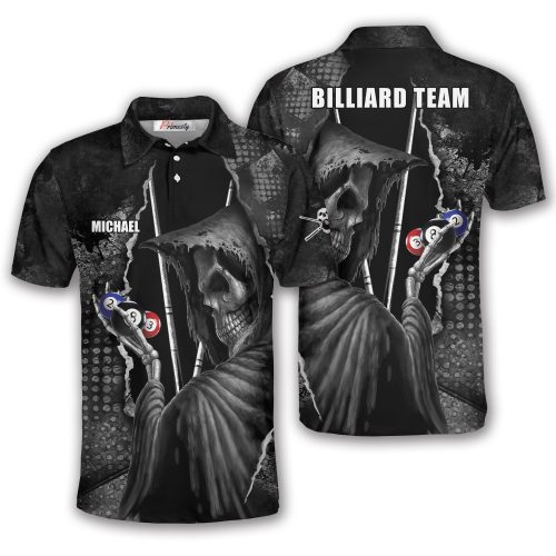 Pool Beast Custom Billiard Shirts For Men