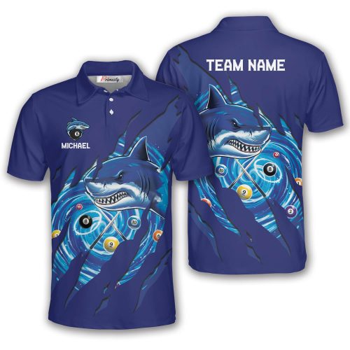 The Ultimate Pool Shark Design 8 Ball Custom Billiard Shirt