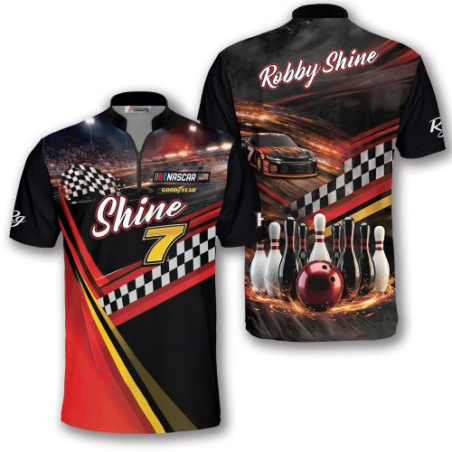 Racking Shine 7 Custom Bowling Jersey (Dwayne)