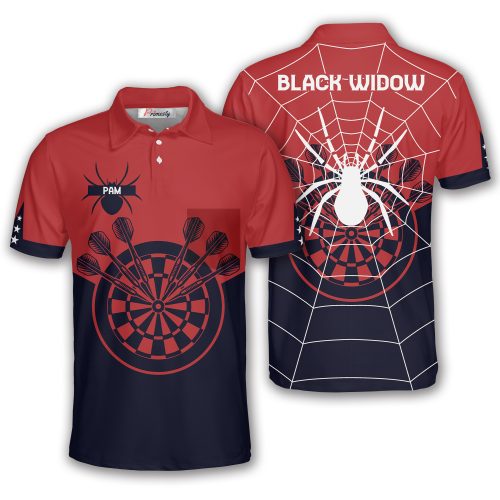 Làm mockup áo Black Widow (Dart) khách Paul