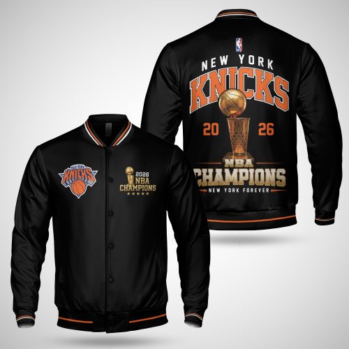 Knicks 2026 Champions Custom Baseball Jacket (Dwayne)