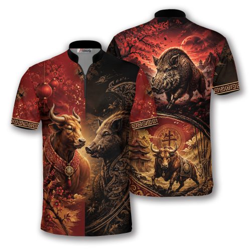 The Ox and Boar Custom Bowling Jersey (Francine)